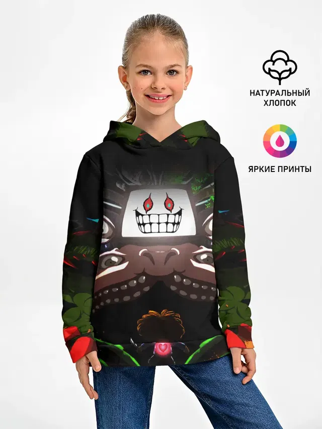 Детское худи с принтом «Omega Flowey»