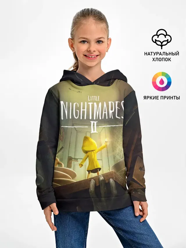 Детское худи с принтом «Six — Little Nightmares 2»