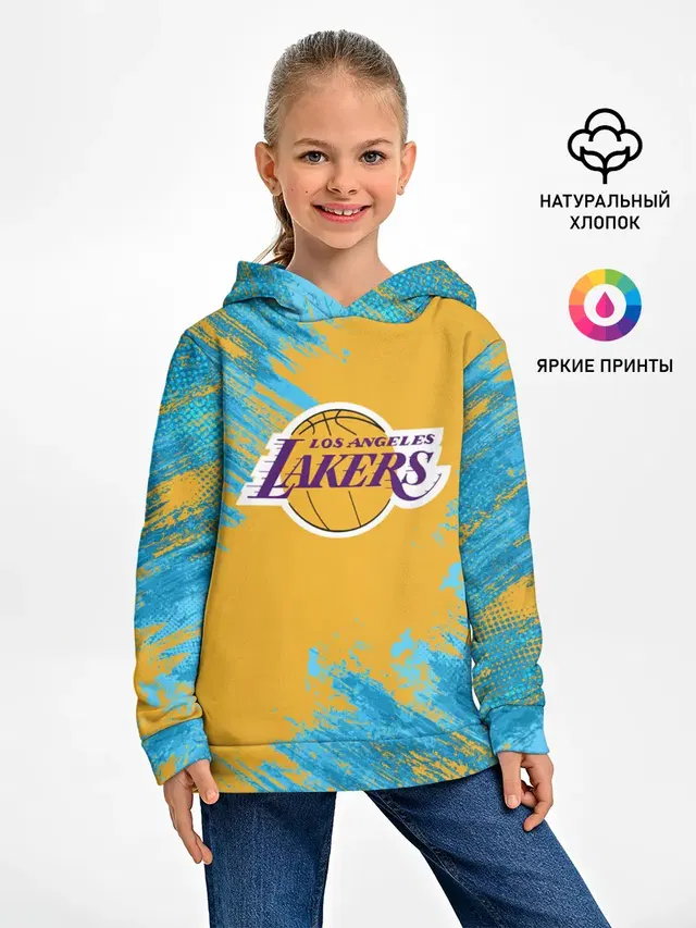 Детское худи с принтом «Лейкерс — Kobe Bryant»