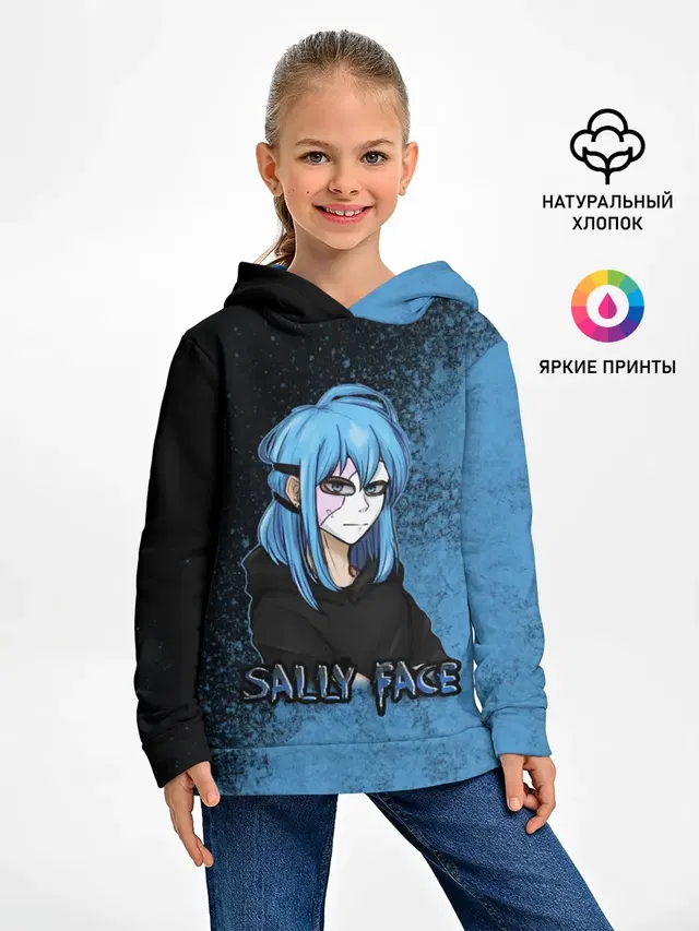Детское худи с принтом «Sally Face»