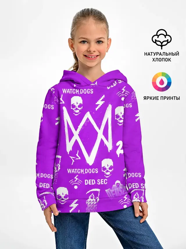 Детское худи с принтом «Skull»