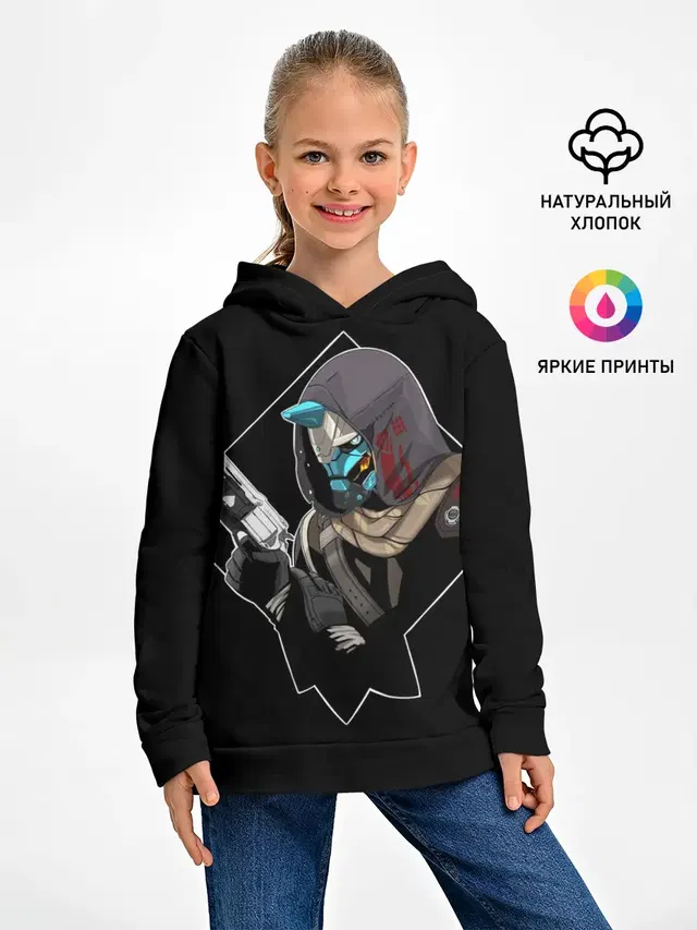 Детское худи с принтом «Cayde-6»