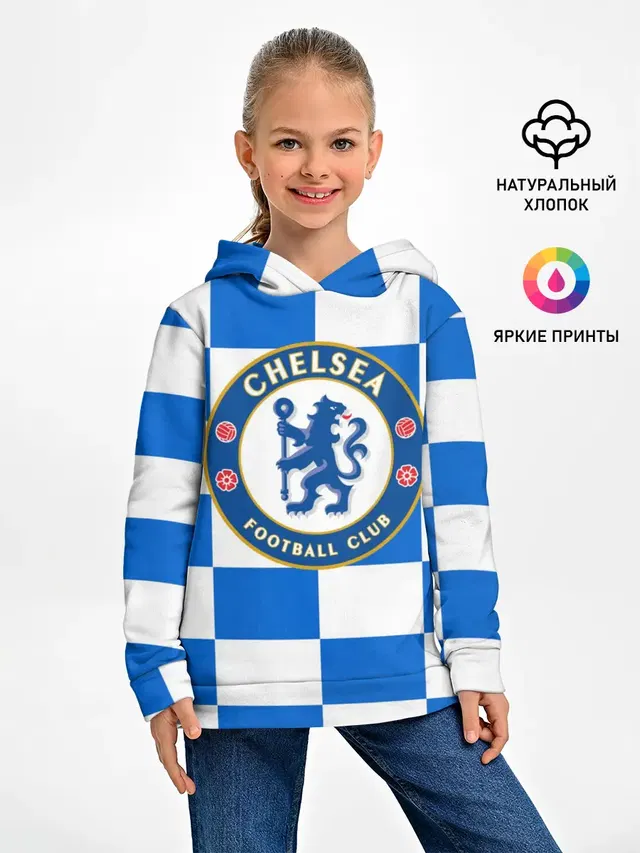 Детское худи с принтом «FC Chelsea»