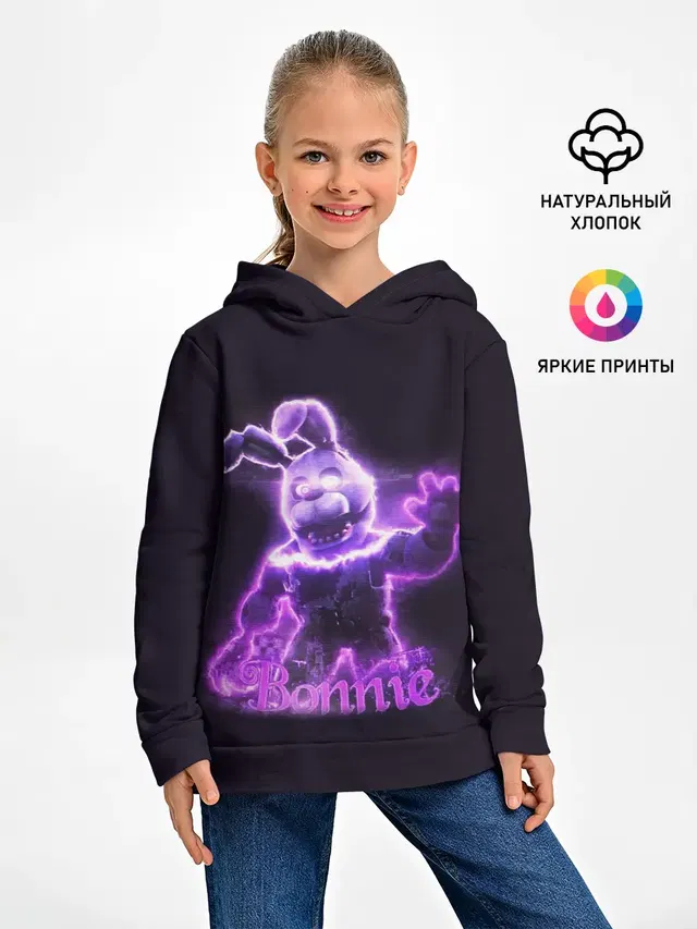 Детское худи с принтом «Bonnie»
