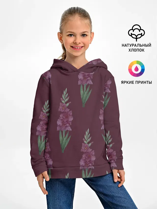 Бардовые гладиолусы