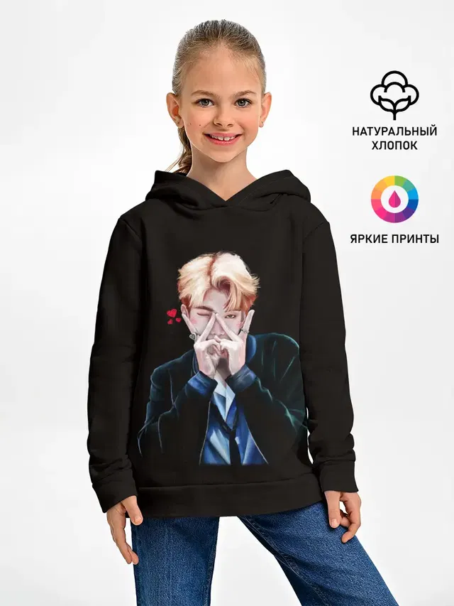 Детское худи с принтом «BTS»