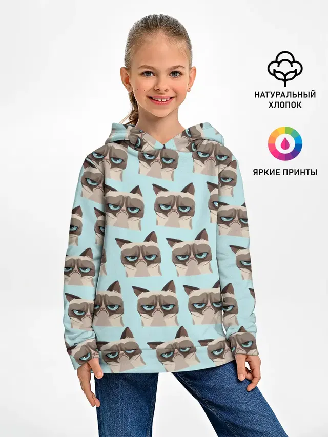 Грустный котик