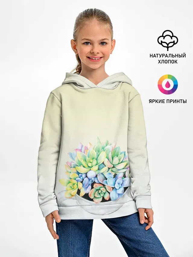 Чашка с суккулентами