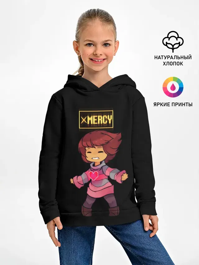 Детское худи с принтом «Undertale Frisk»