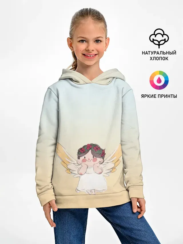 акварельный ангелок