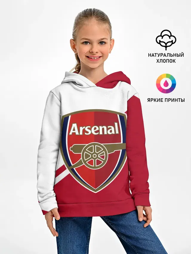 Детское худи с принтом «Arsenal — Arsenal FC»