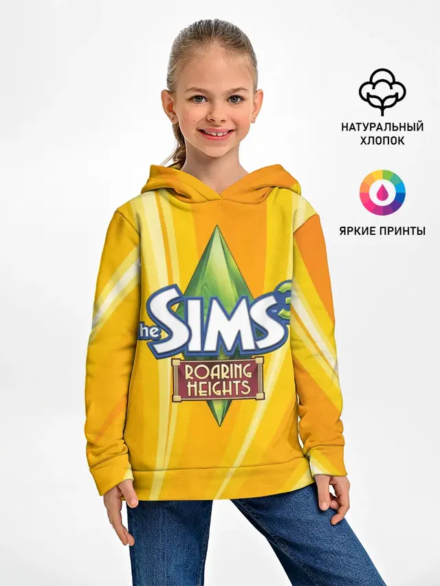 Детское худи с принтом «The Sims»