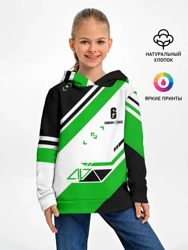 Детское худи с принтом «geometric pattern»