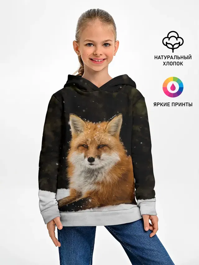 Лиса и снег