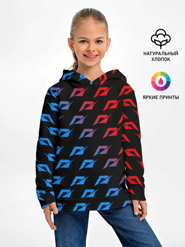 Детское худи с принтом «pattern»