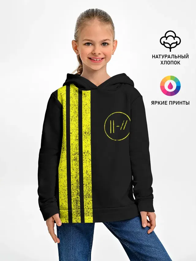 Детское худи с принтом «Twenty One Pilots 17»