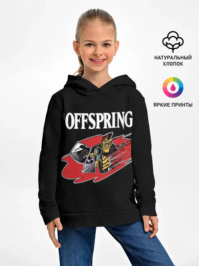 Детское худи с принтом «Offspring»