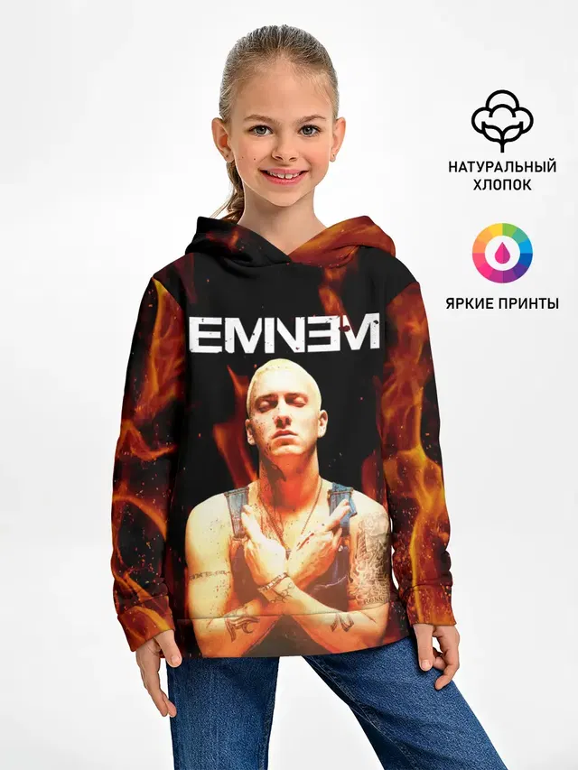 Детское худи с принтом «Fire»