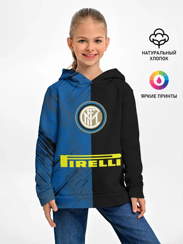 Детское худи с принтом «Pirelli»