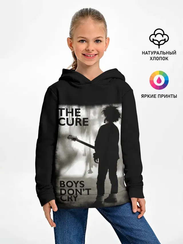 Детское худи с принтом «The Cure»
