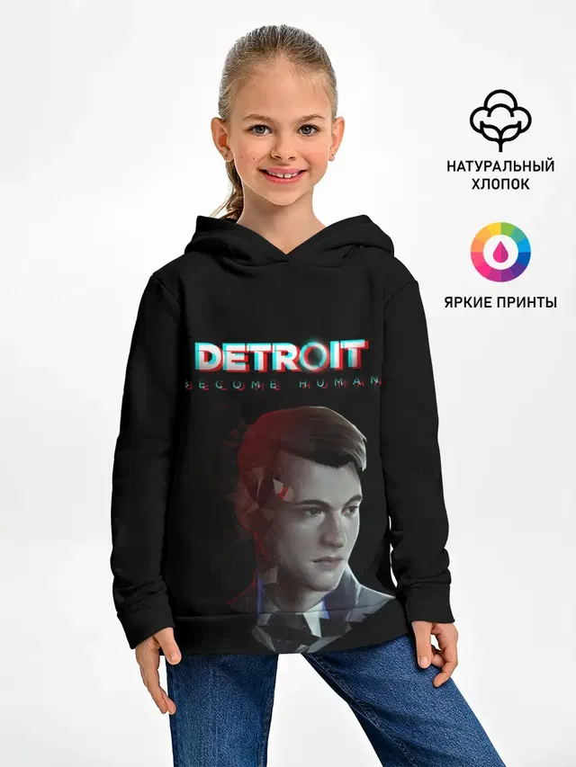 Детское худи с принтом «Connor»