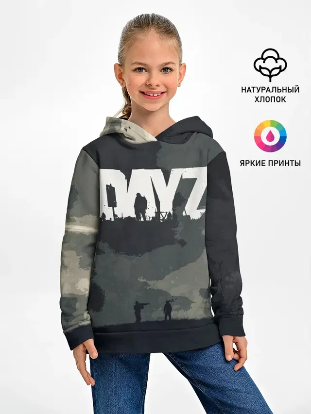 Детское худи с принтом «DayZ — Headshot»