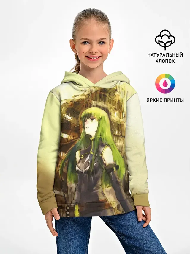 Детское худи с принтом «Code Geass — Code Geass art»