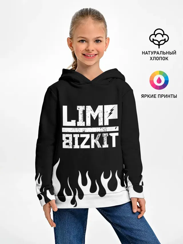 Детское худи с принтом «Limp Bizkit»
