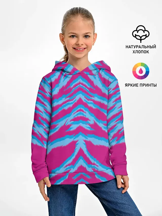 Неоновая шкура тигра