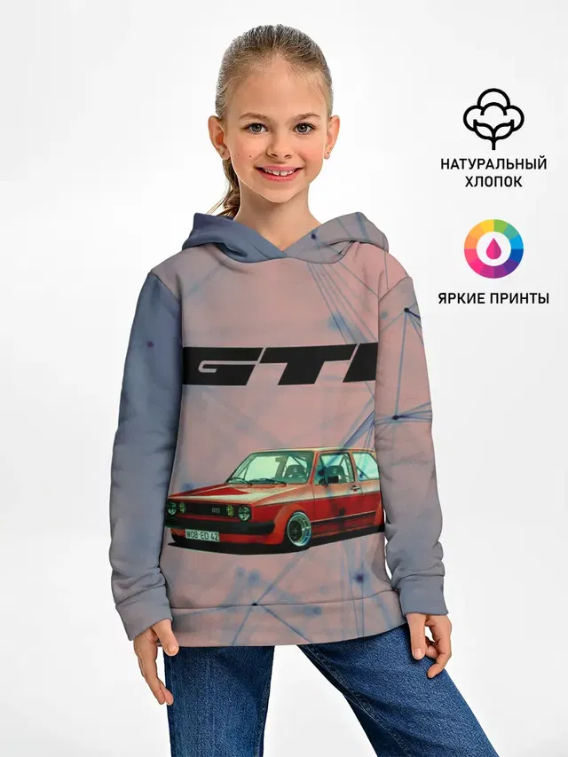 Детское худи с принтом «Volkswagen»