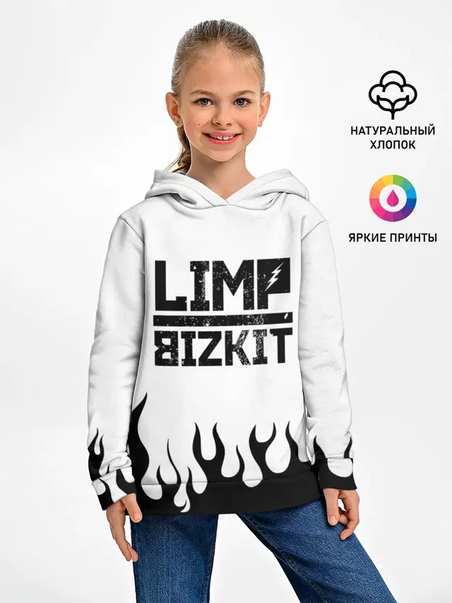 Детское худи с принтом «Flame»