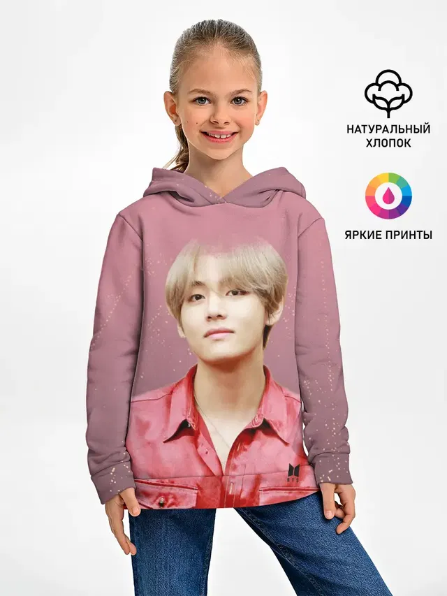 Детское худи с принтом «BTS»