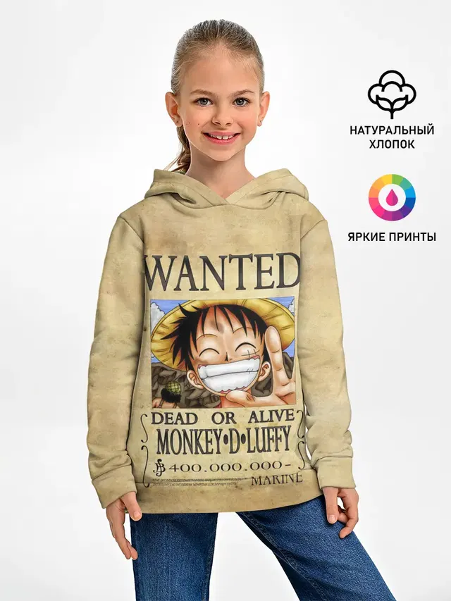 Манки Д. Луффи в розыске One Piece