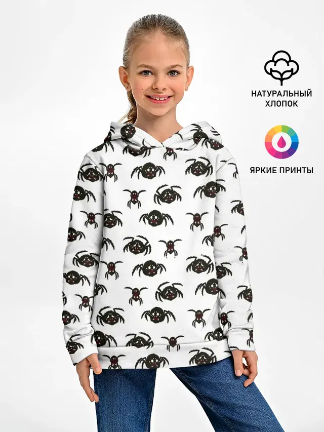 Детское худи с принтом «Spider»