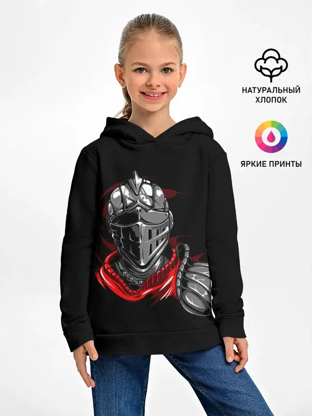 Детское худи с принтом «Hero of Dark Souls»