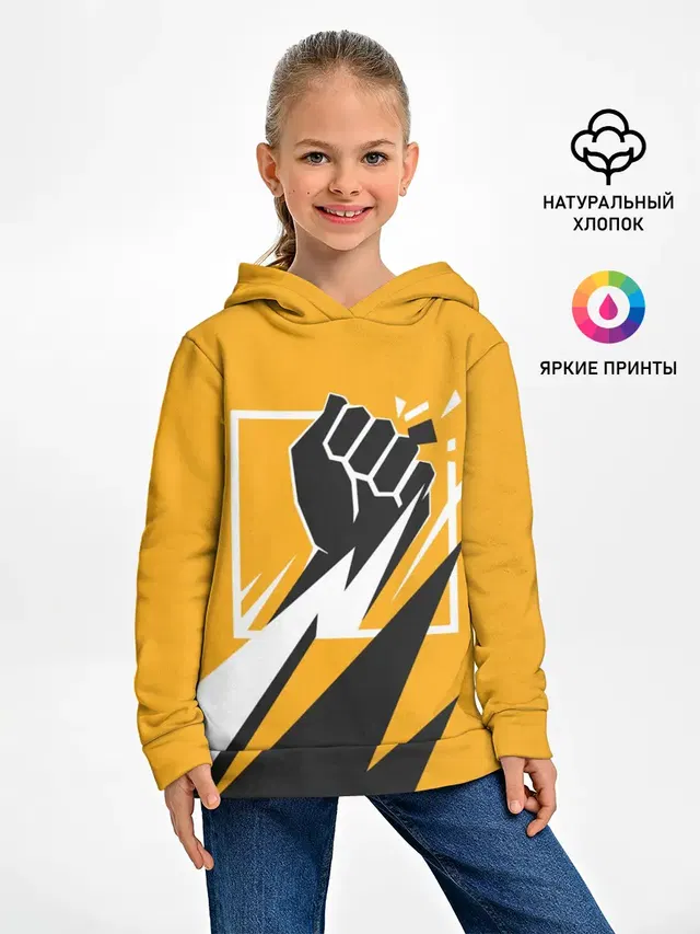 Детское худи с принтом «R6S Finka»