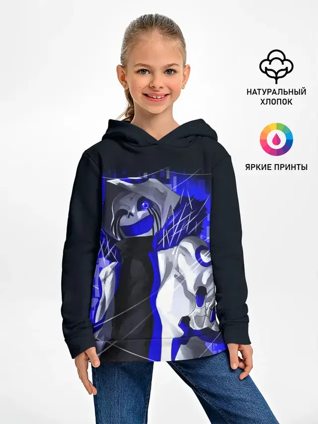 Детское худи с принтом «Skeleton»