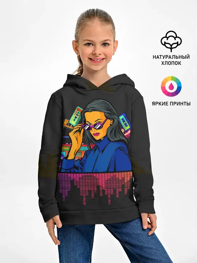 Ретро стиль. Девушка.