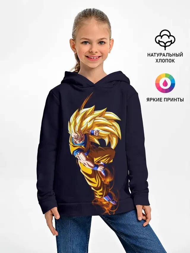 Детское худи с принтом «Dragon ball — Шар Дракона»