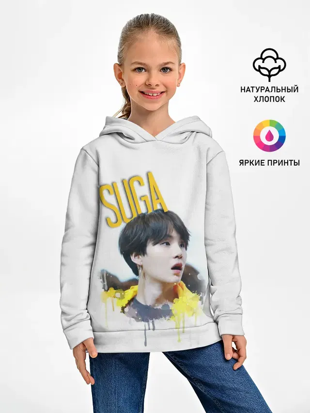 Детское худи с принтом «BTS»