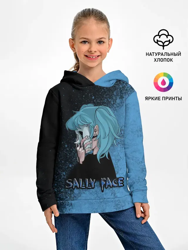 Детское худи с принтом «Sally Face»