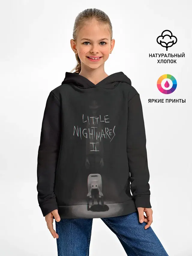 Детское худи с принтом «Little Nightmares — Little Nightmares 2»
