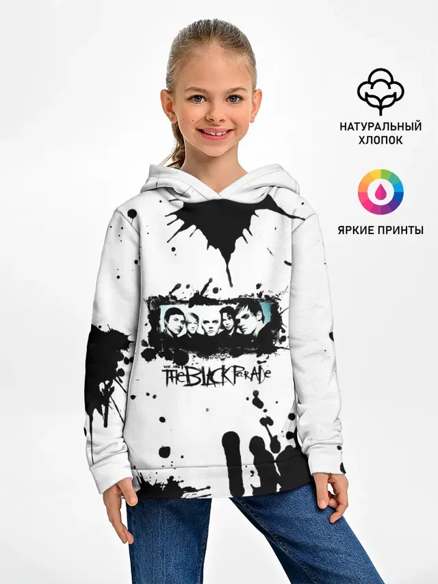 Детское худи с принтом «My Chemical Romance — We are the black parade»