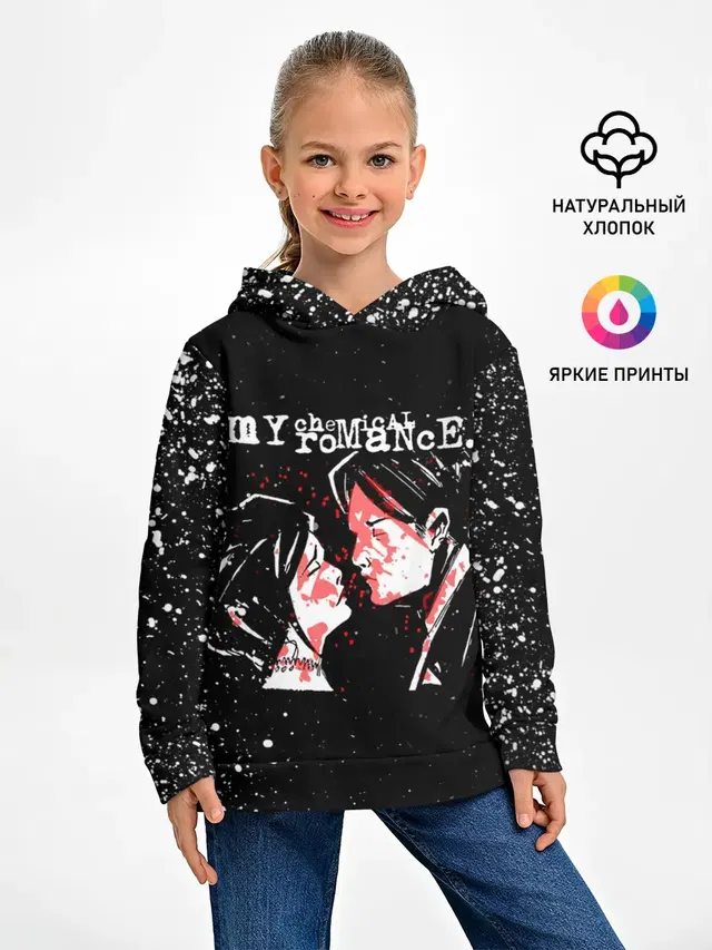 Детское худи с принтом «My Chemical Romance»