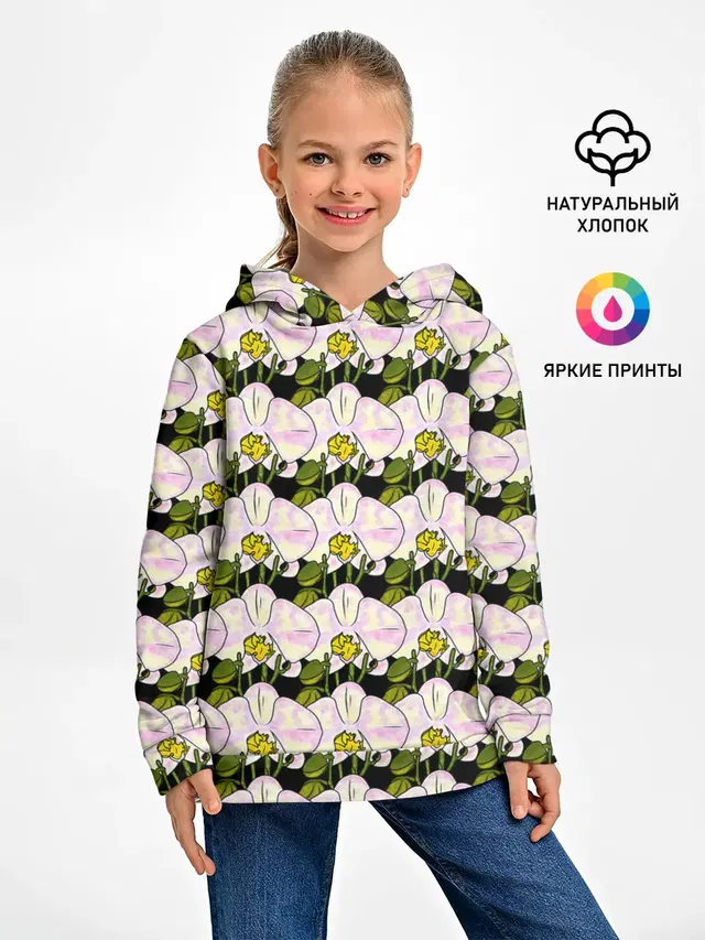 Заросли орхидей