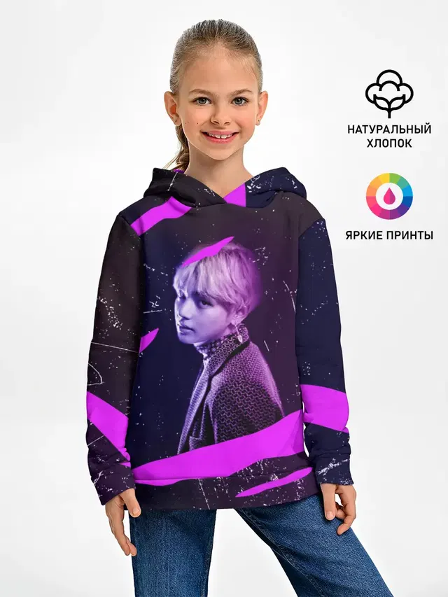 Детское худи с принтом «BTS»