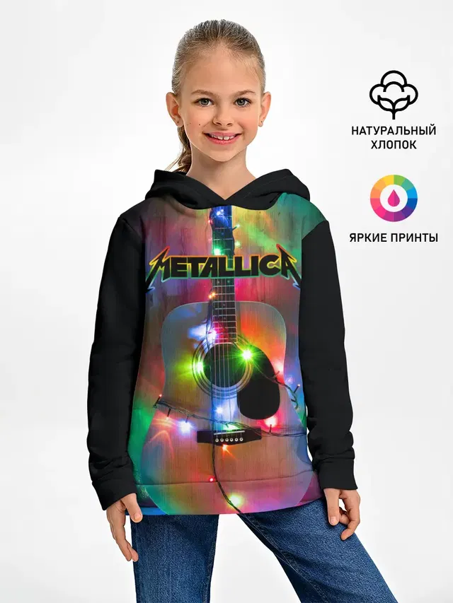 Детское худи с принтом «Metallica»