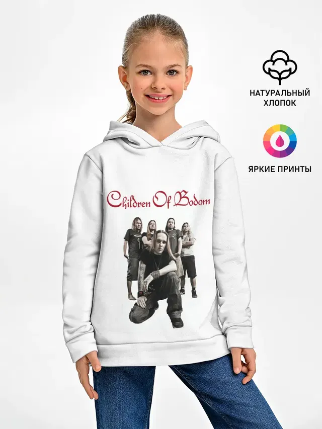 Детское худи с принтом «Children of Bodom»