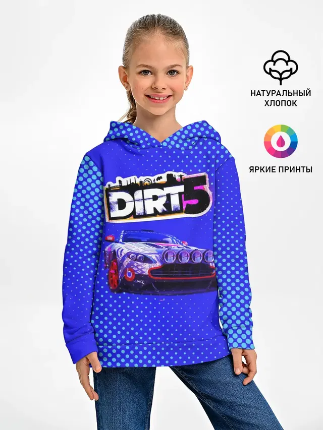 Детское худи с принтом «Dirt 5»