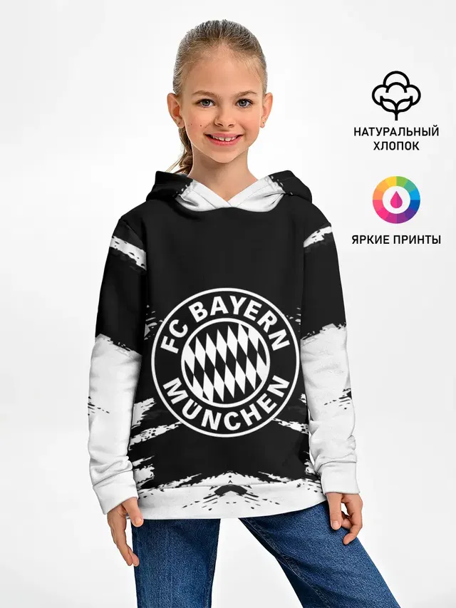 Детское худи с принтом «Bayern München»
